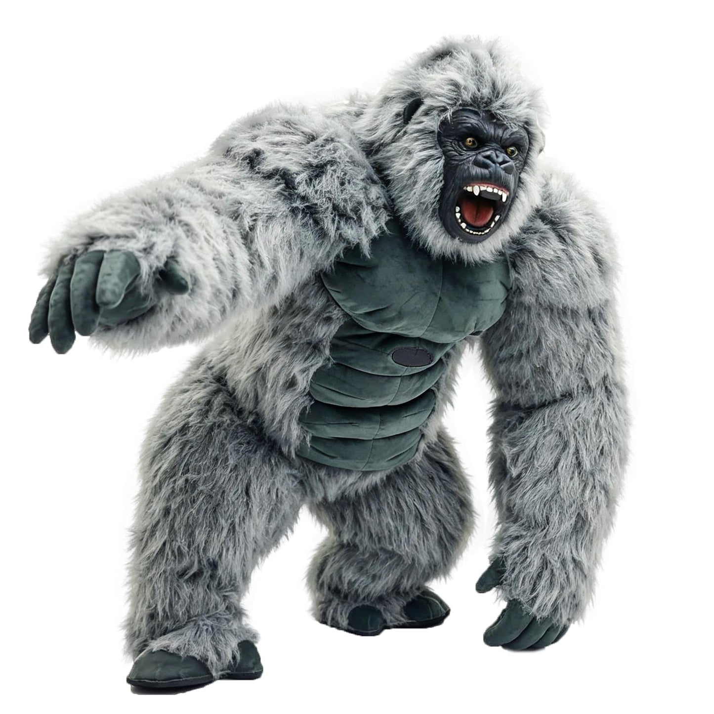 Funny Inflatable Gorilla Suit, Adult Full Set for Halloween Cosplay Events