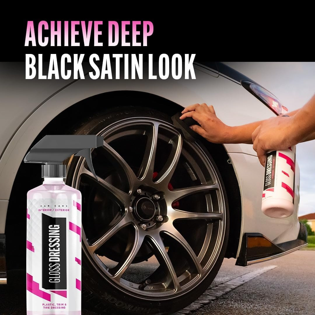Ultimate Plastic & Rubber Restorer - Restore Shine & Protect Surfaces！