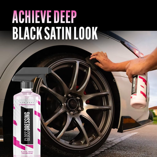 Ultimate Plastic & Rubber Restorer - Restore Shine & Protect Surfaces！
