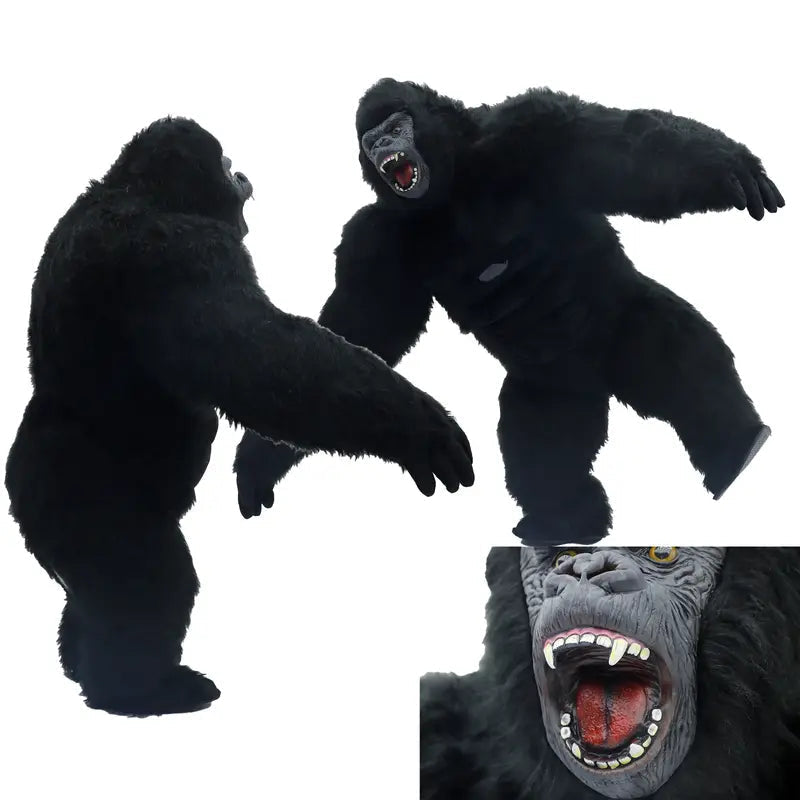 Funny Inflatable Gorilla Suit, Adult Full Set for Halloween Cosplay Events