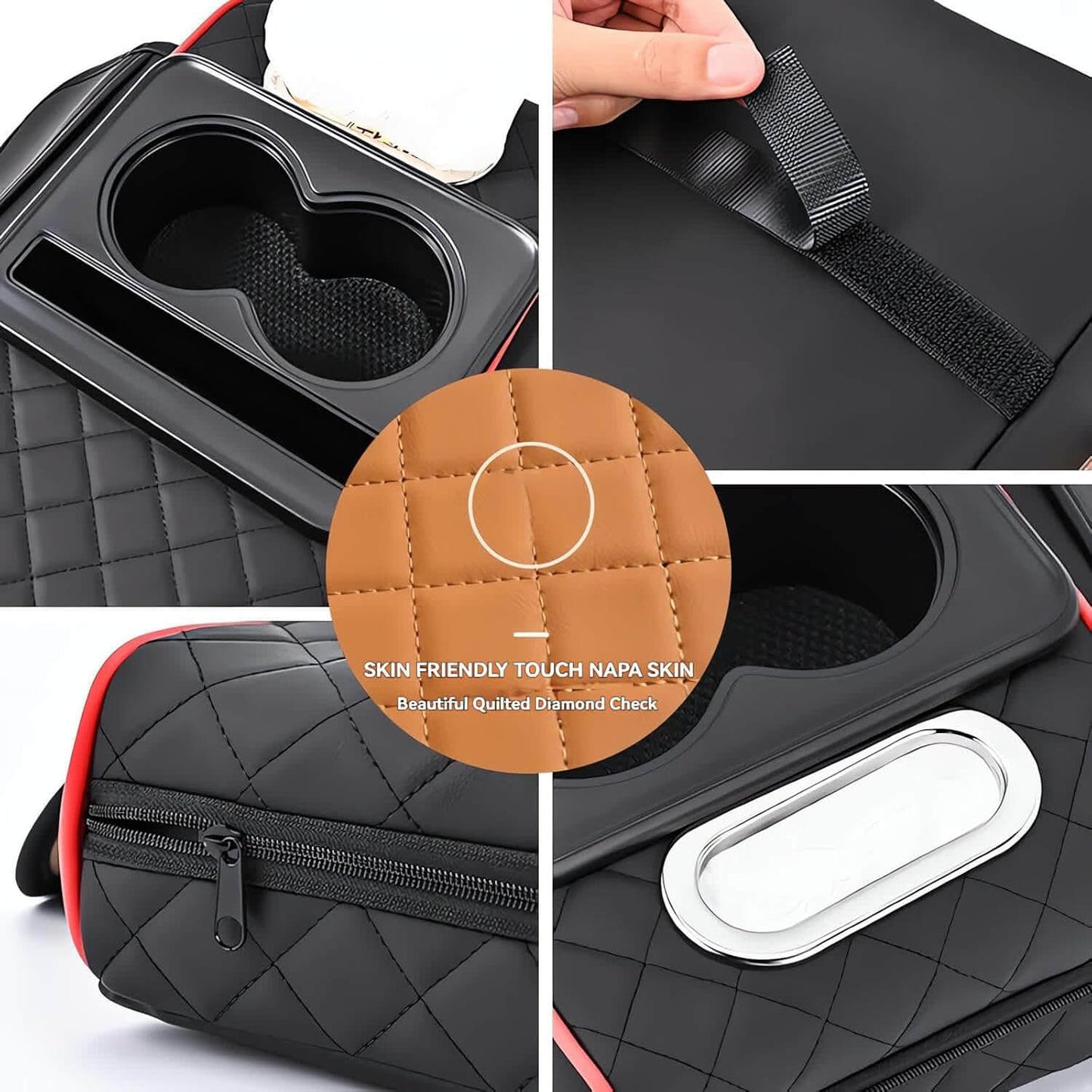 Maximize Space – 4-in-1 Car Organizer