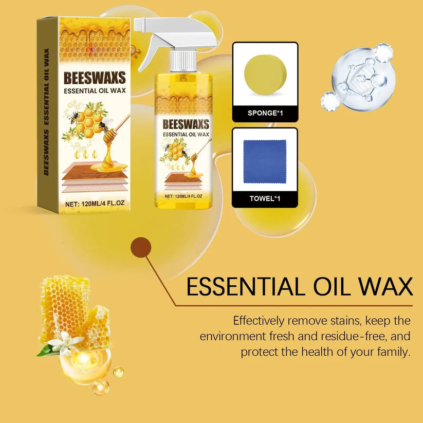 Beeswax Wood Care Spray – Bring Dull Wood Back to Life