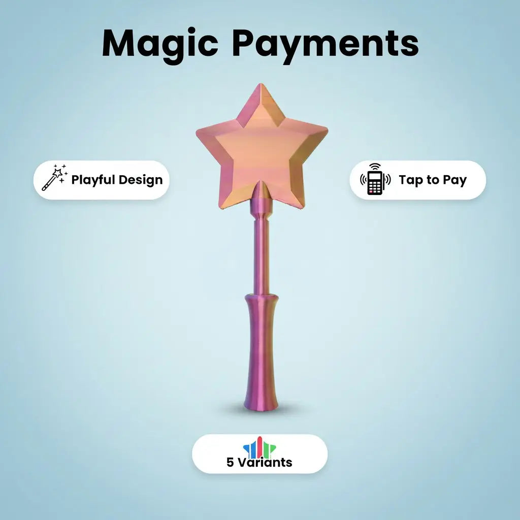✨Magic Fairy Wand, Tap to Pay Credit Card & Gift Card Holder
