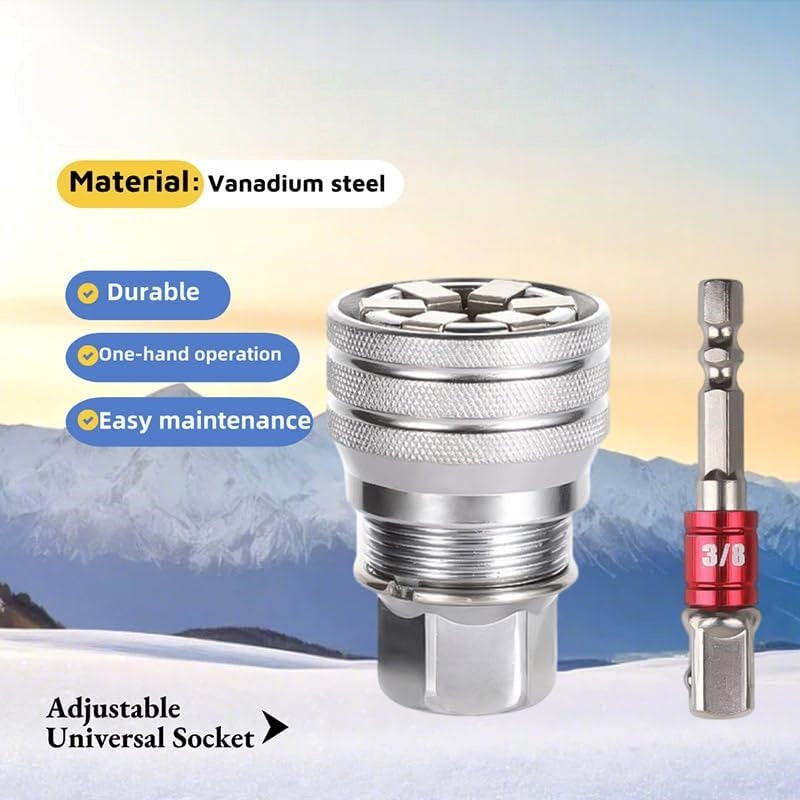 🧰🔧⚙️One Socket Fits All: Master Any Nut & Bolt Instantly!