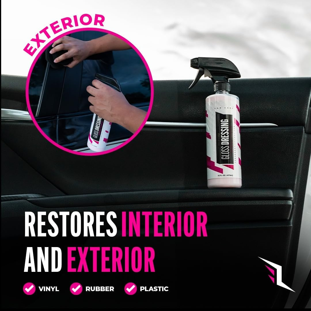 Ultimate Plastic & Rubber Restorer - Restore Shine & Protect Surfaces！