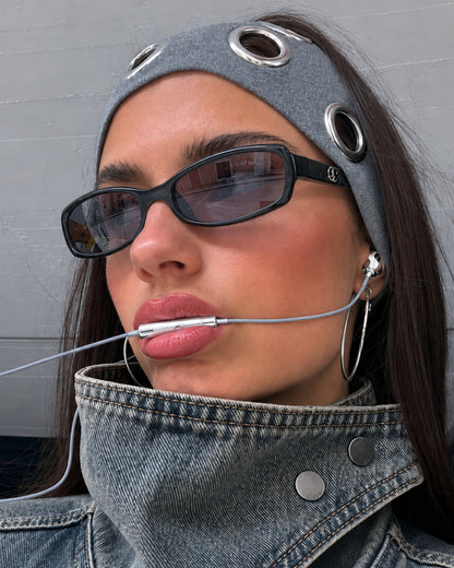 Wired Chrome Finish Earbuds, Plug & Play Zero Latency Stereo Earphones for Commute & Gaming