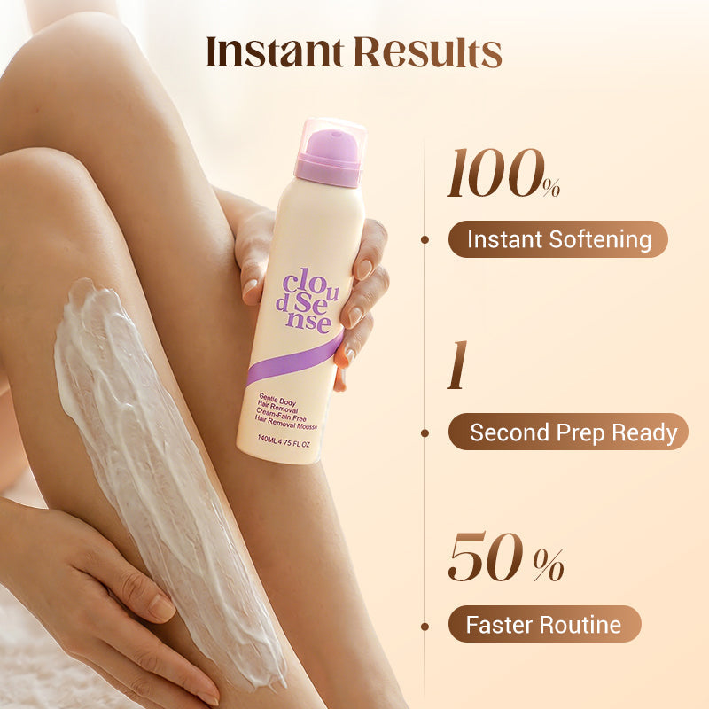 Gentle & Painless Hair Removal Cream Duo for Sensitive Skin