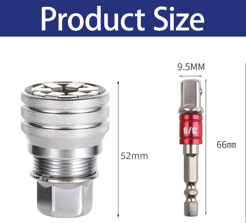 🧰🔧⚙️One Socket Fits All: Master Any Nut & Bolt Instantly!