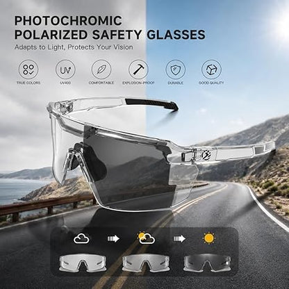 🕶One Lens, Any Light: Smart Adaptive Auto-Tinting HD Sunglasses
