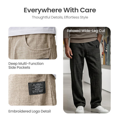 💕LAST DAY SALE 50% OFF!!💕Breathable Straight-Leg Trousers for Men
