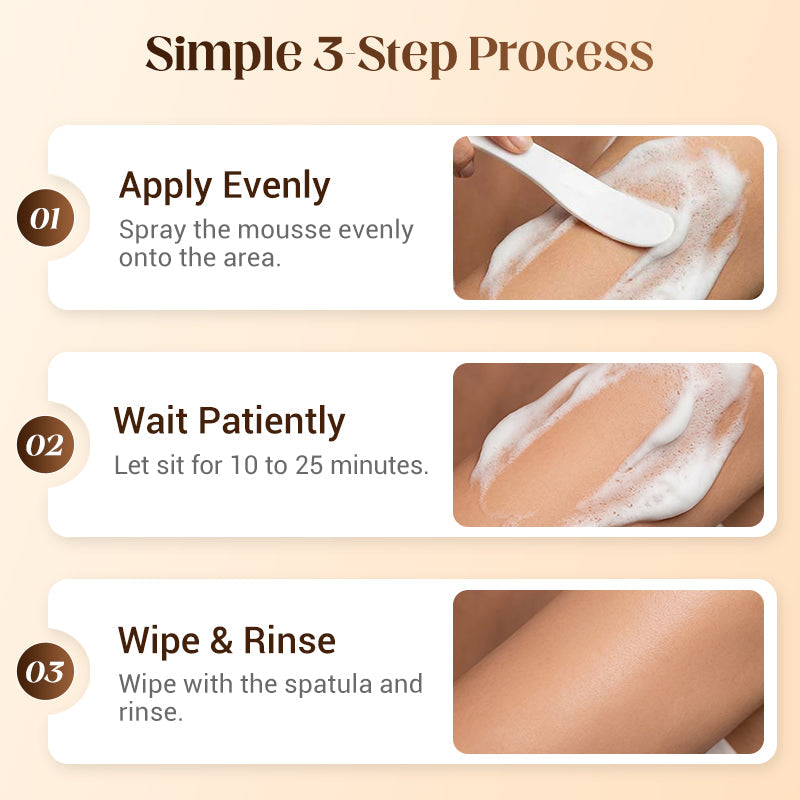 Gentle & Painless Hair Removal Cream Duo for Sensitive Skin