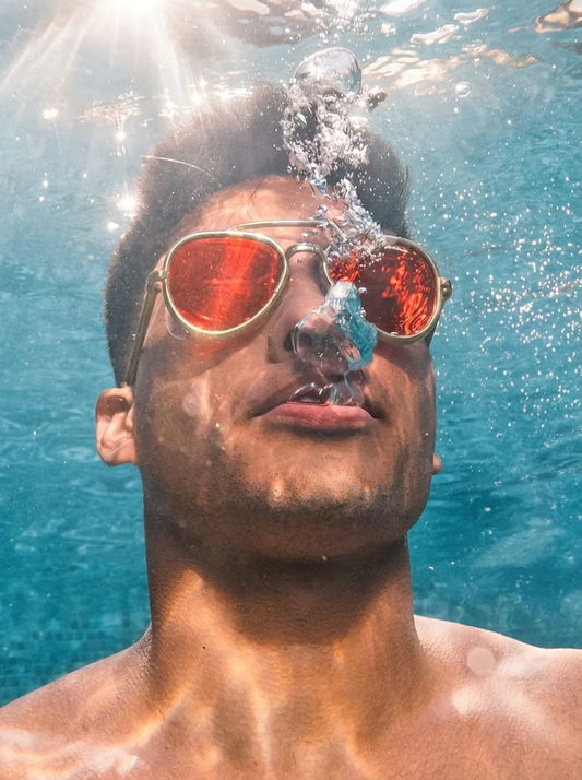 Anti-Fog Swimming Goggles – UV Protection, Wide View, Leakproof | Adult Swim Glasses