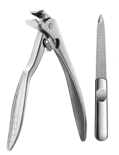 🥳2026 HOT SALE💅Stainless Steel Nail Clipper with Curved Precision Blades – Effortless for Thick Nails & Seniors! ✂️✨