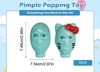 So satisfying! Pimple popper fidget toy for instant stress relief 😌