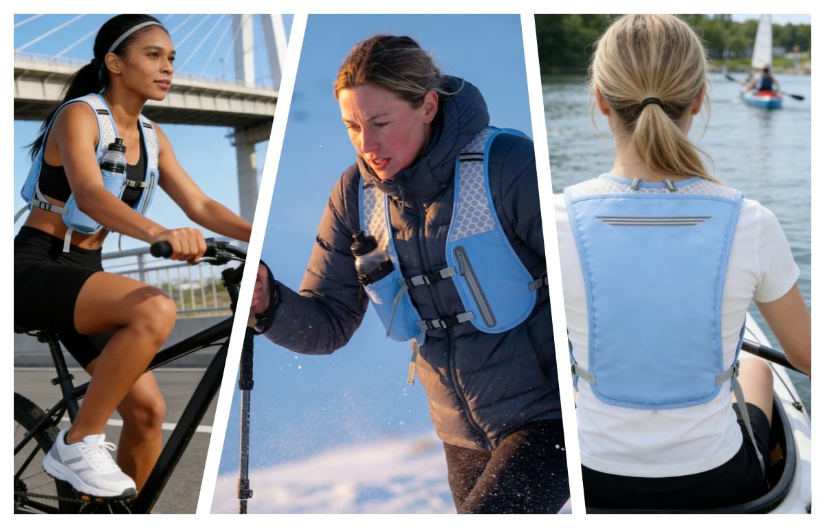 Running Hydration Vest Backpack Pack Marathoner Running Race Hydration for Trail Race, Hiking, Cycling, Climbing, Jogging