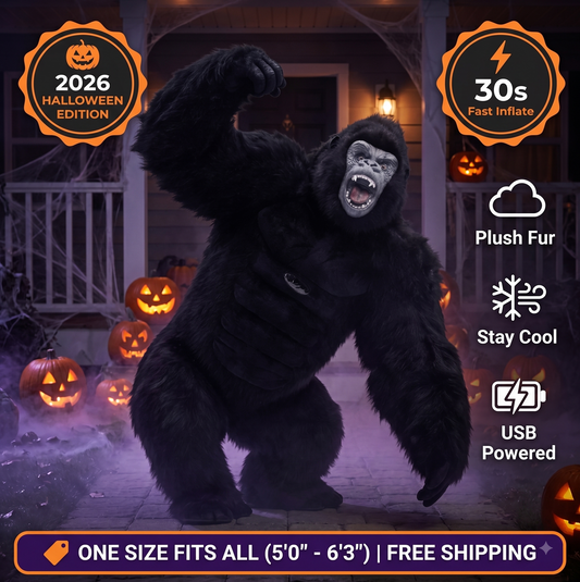 🦍 Zenfy Giant Gorilla Costume