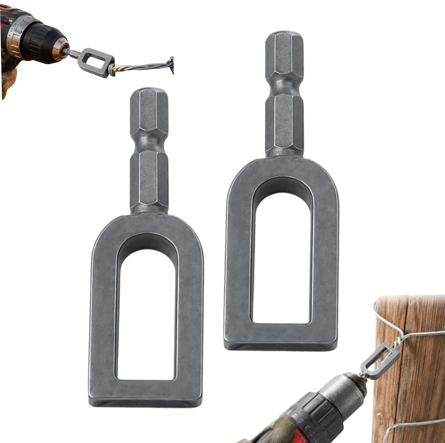 Wire Twister for Drill – Twist Tight Wires in 3 Seconds