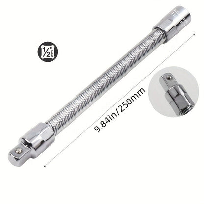 🔧 Flexible Socket Extension Rod Set  | Reaches All Hidden Bolts For Car & Home Repairs